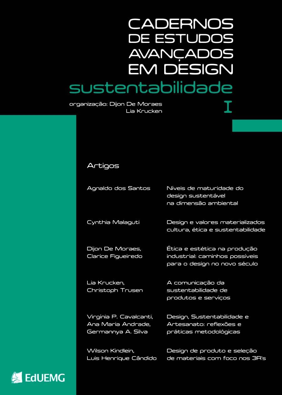 Cadernos de Estudos Avançados em Design: Sustentabilidade I – VOL. 3