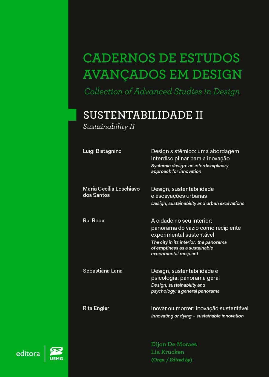 Cadernos de Estudos Avançados em Design: Sustentabilidade II – VOL. 13 (2ª ed.)
